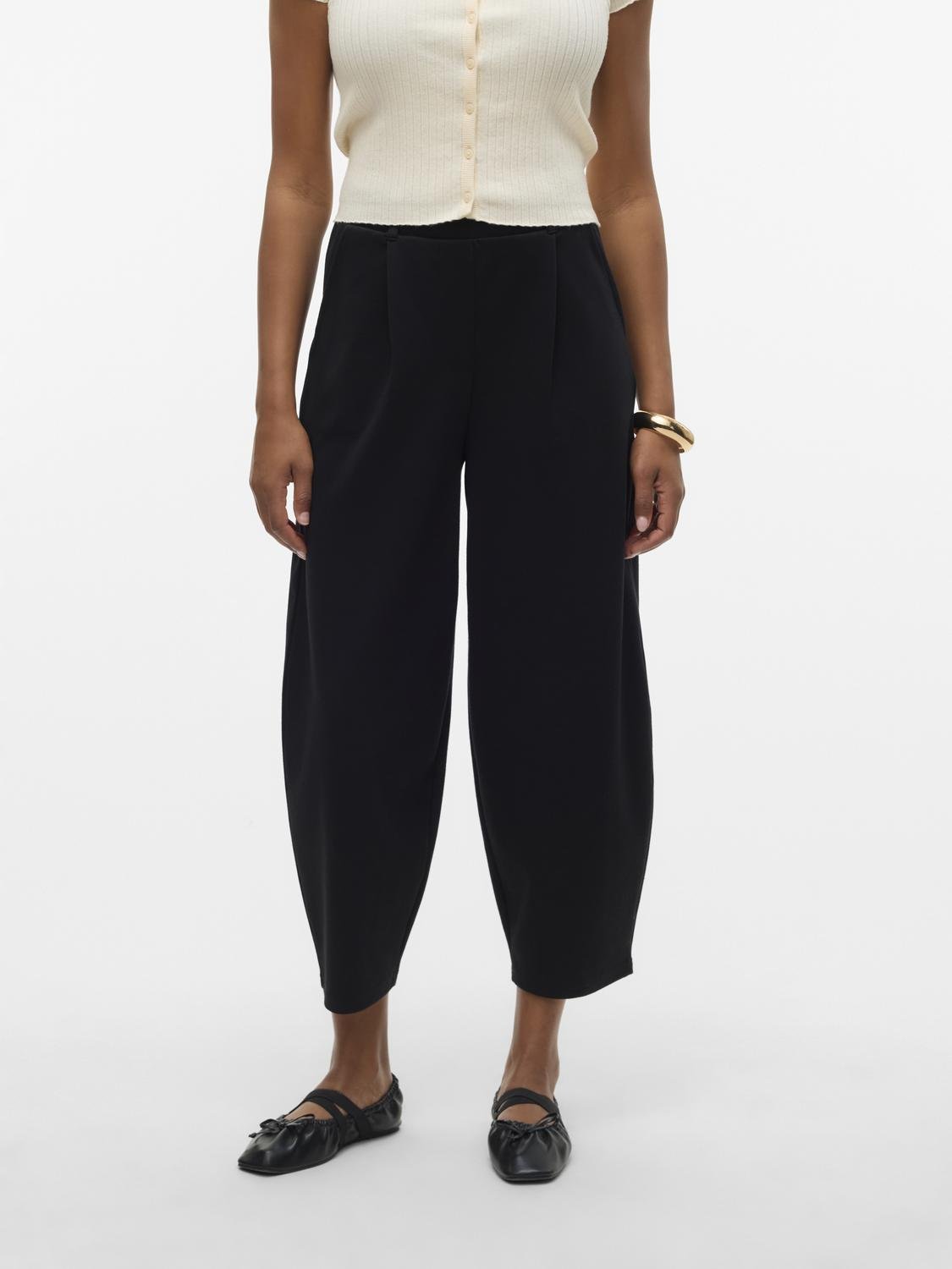 VMFRO Trousers - Black - VERO MODA & VILA Bergvik